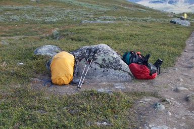 Kleine Pause im Fjll.