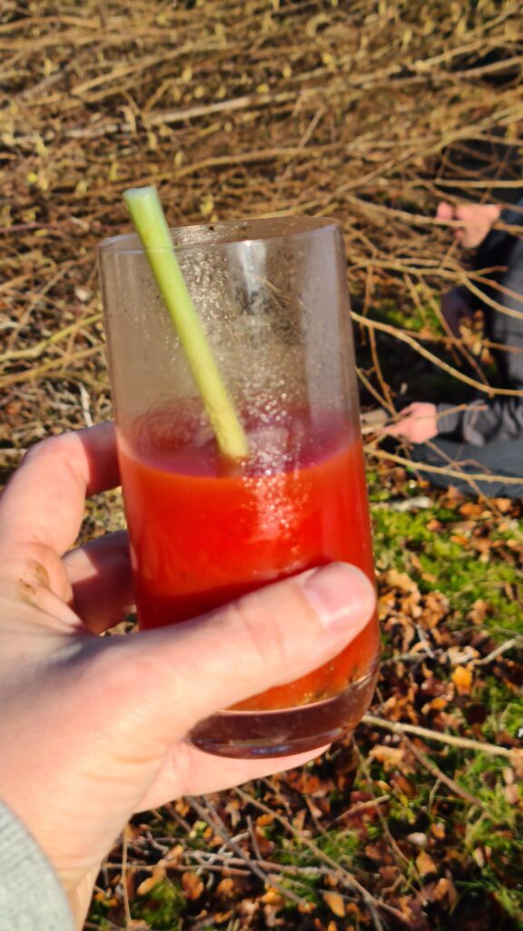 Bloody Mary am Feuer