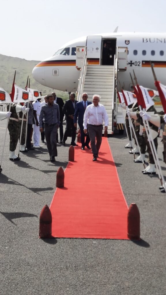 Bundespräsident auf dem Weg zum Sozi